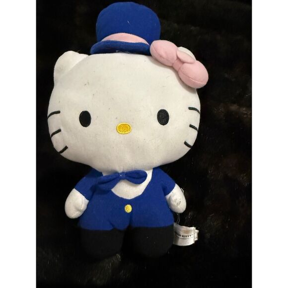 Hello Kitty 14" Standing Hello Kitty Circus Ring Master plush stuffed animal - Picture 3 of 4